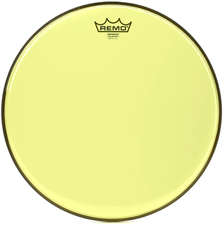 Remo Emperor Colortone Drumhead - 14" - Yellow