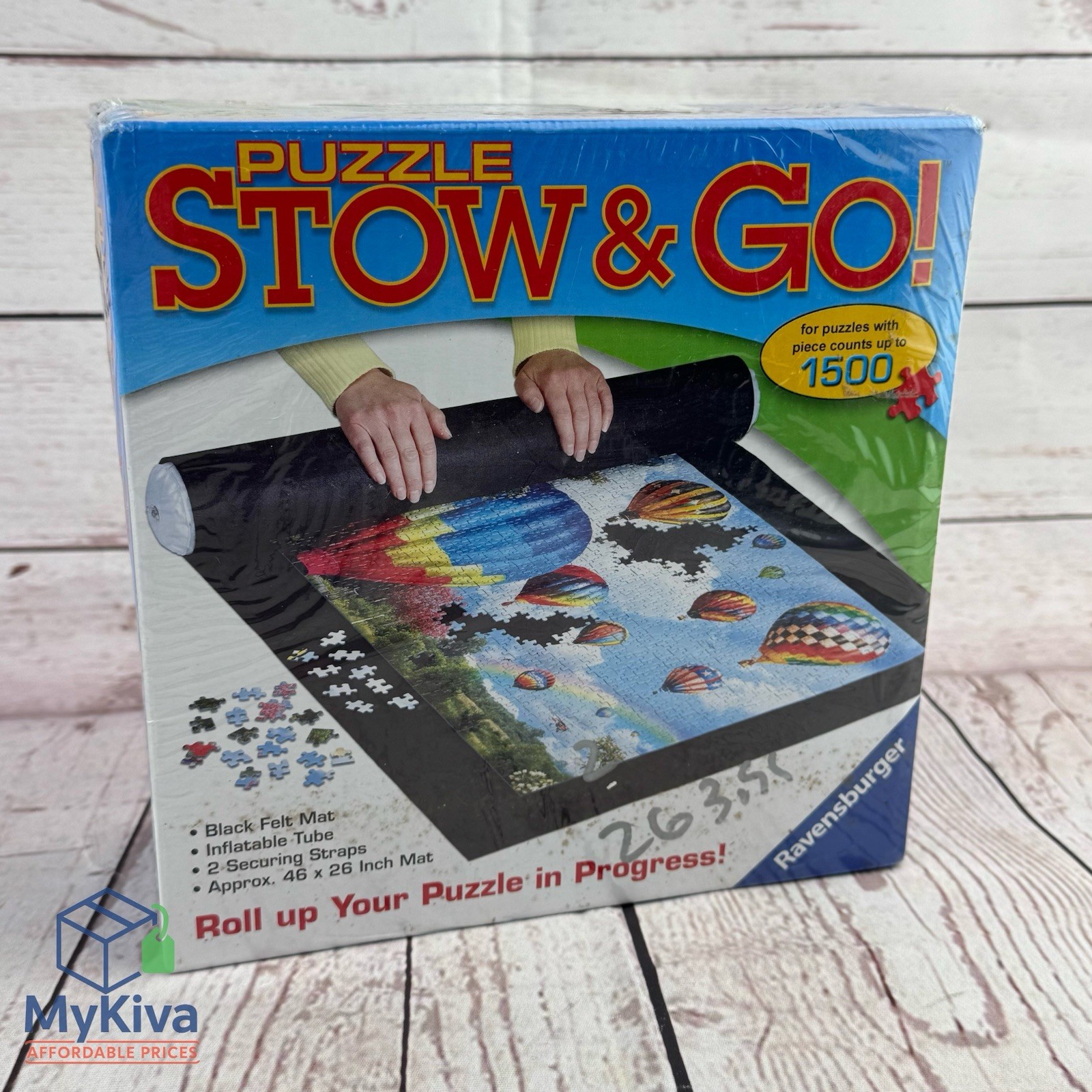 Ravensburger Puzzle Stow & Go Storage Roll Mat System Up to 1500 Pieces