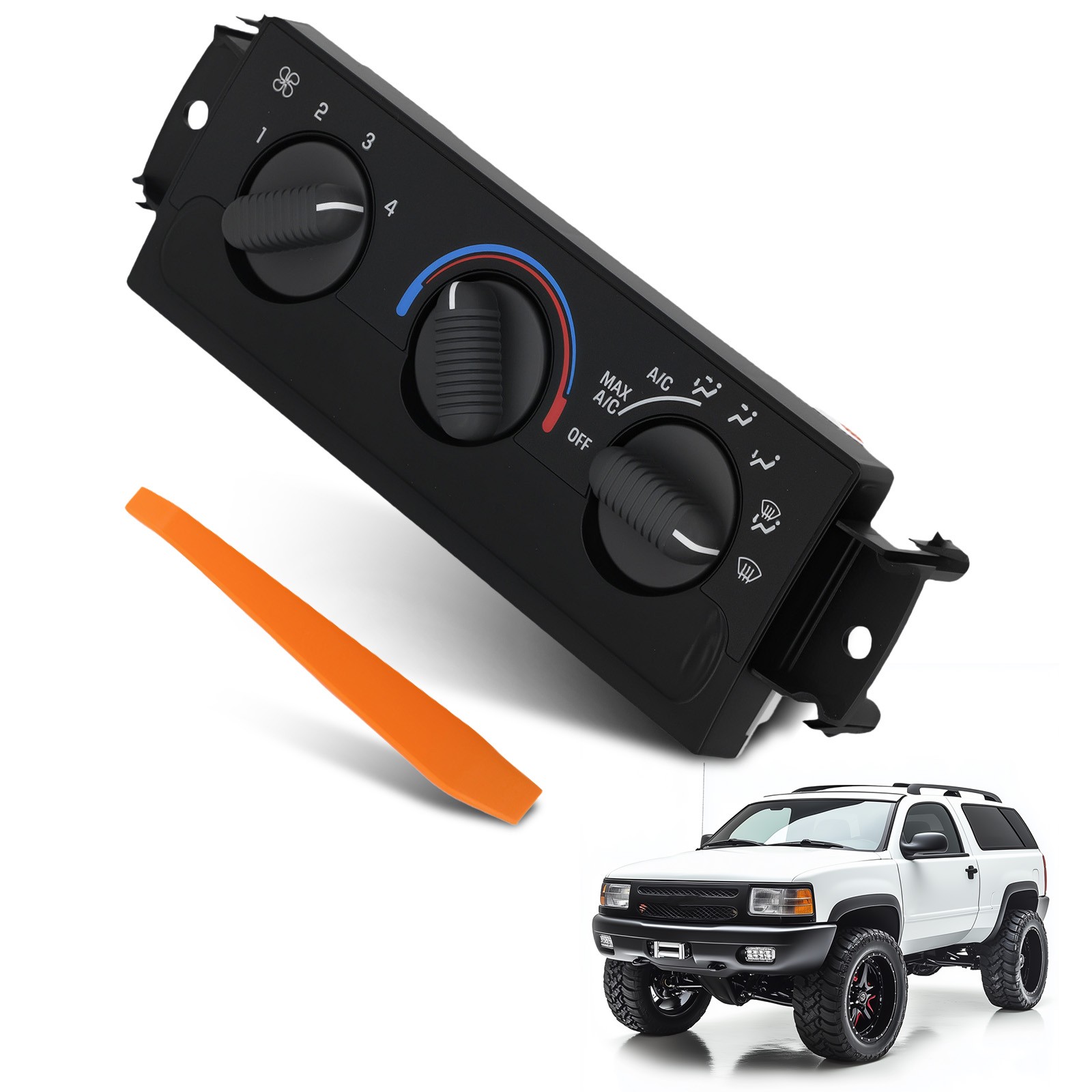 Climate Control Unit A/C Heater Control For Chevy S10 GMC Sonoma 98-05 09351325