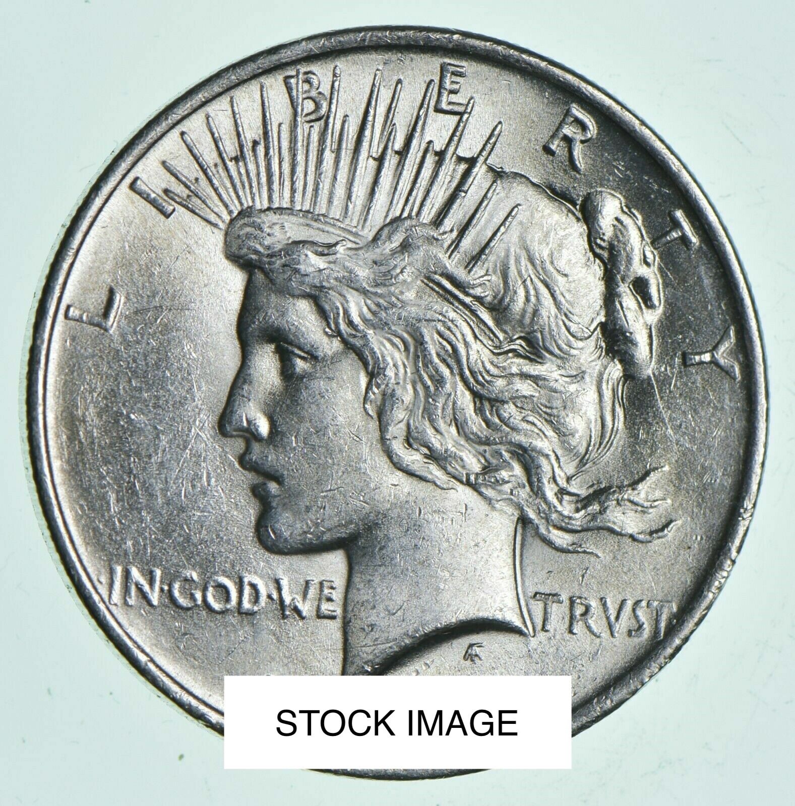 (1) AU $1 1934 Peace Silver Dollars Dripping w luster Almost Unc 90% Bulk & Save