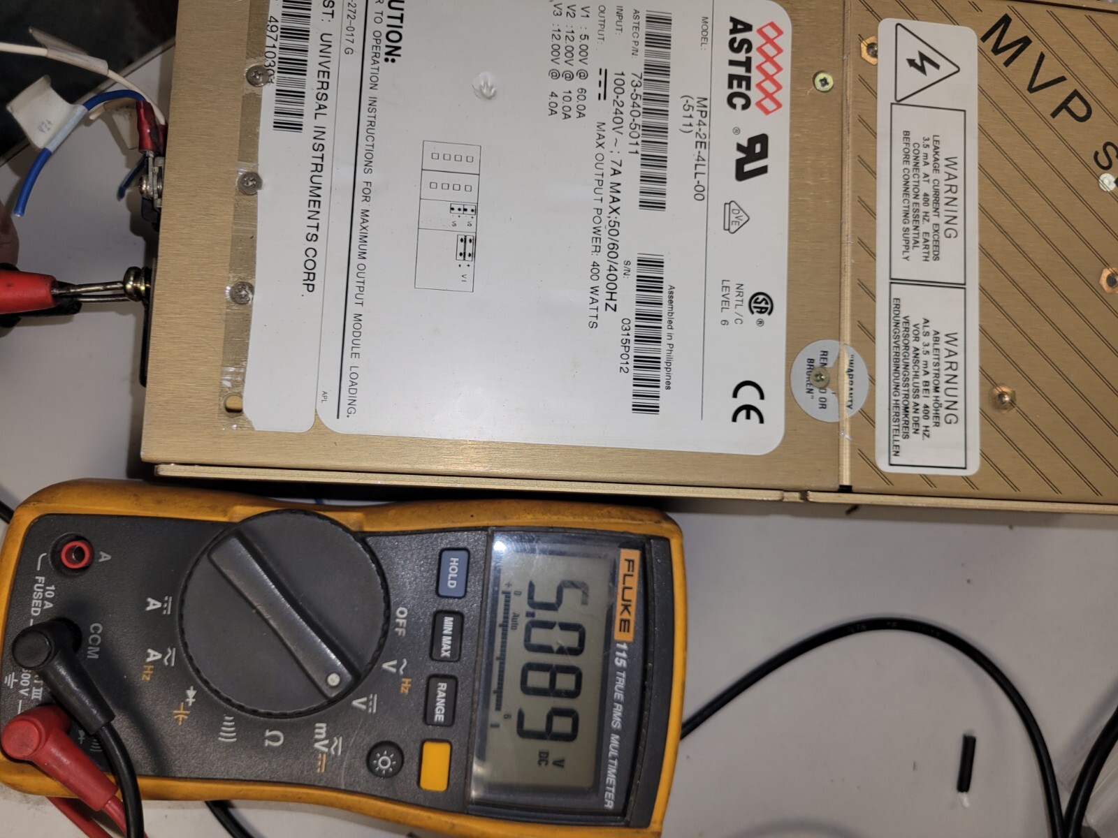 universal instruments 49710301