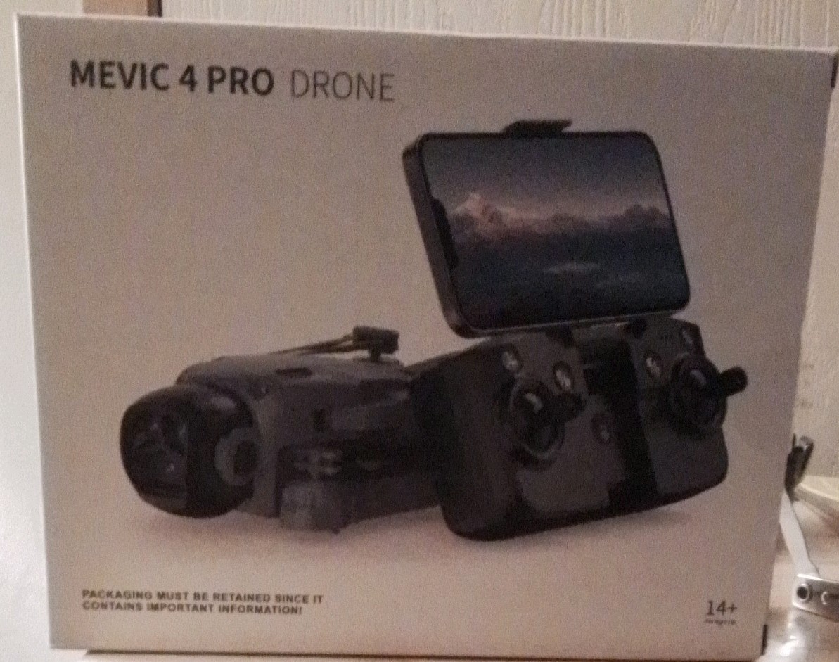 Mevic 4 Pro Ready-to-Fly Drone S117 MAX HD Camera RC 16-20 min 50-130m