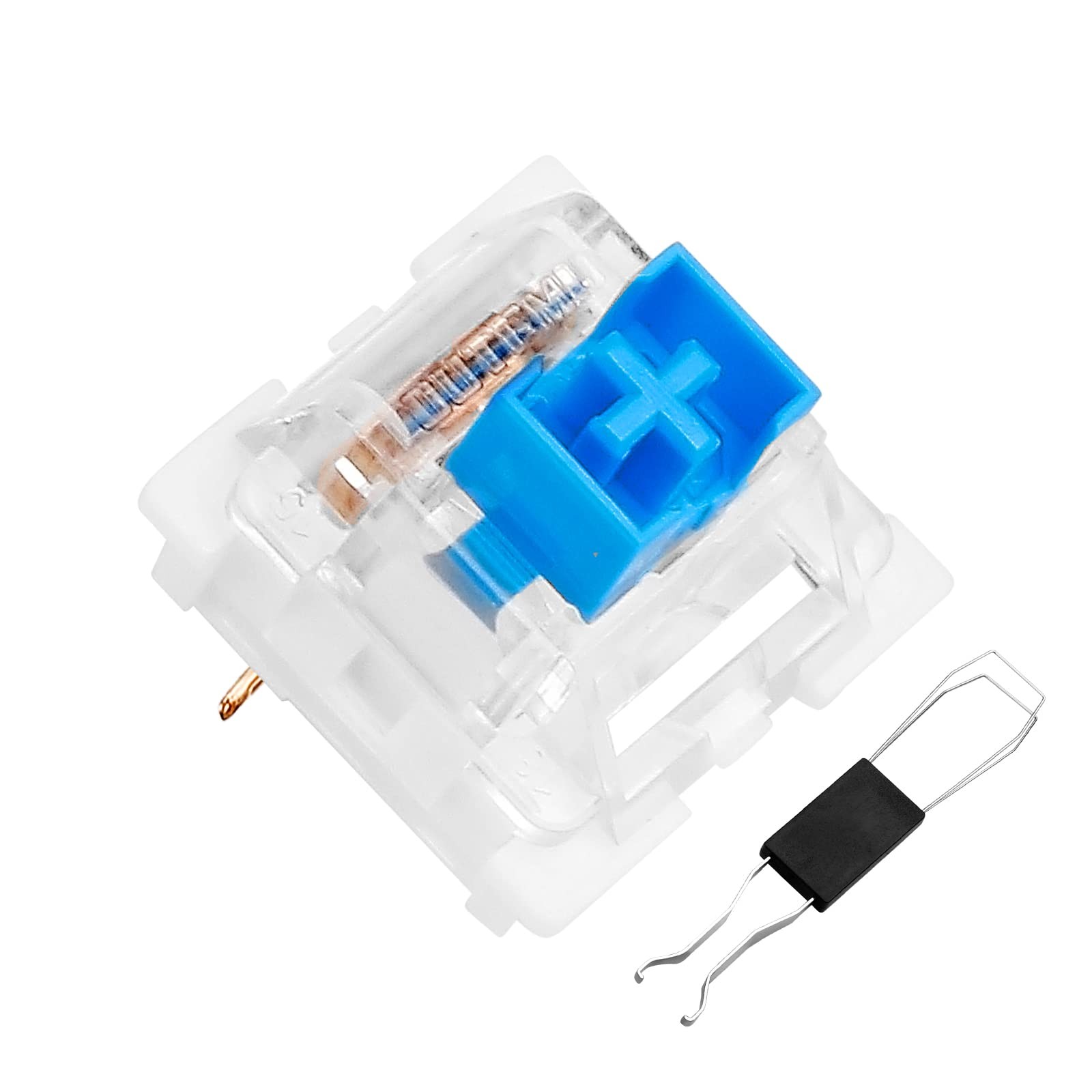 OUTEMU Blue Switches 3 Pin Dustproof DIY Replaceable Cherry MX Equivalent 20PCS
