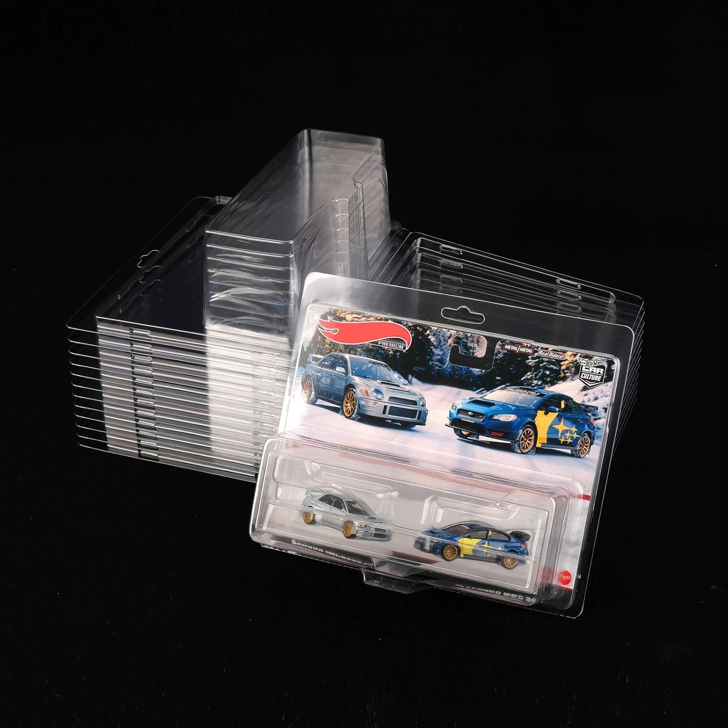 20 Pack Protector Packs For Hotwheels Premium 2 Car Before 2025 Display Cases