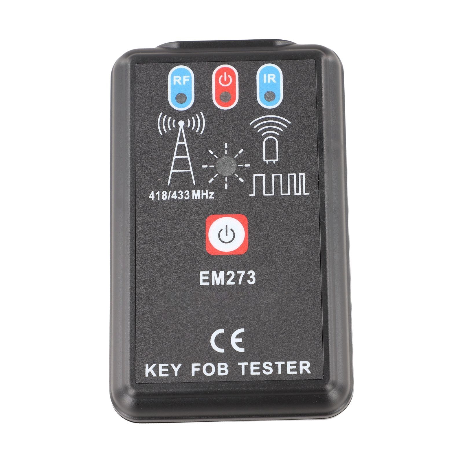 EM273 LED Key Frequency Tester for Wireless RF Remote and Vehicle Key Detection