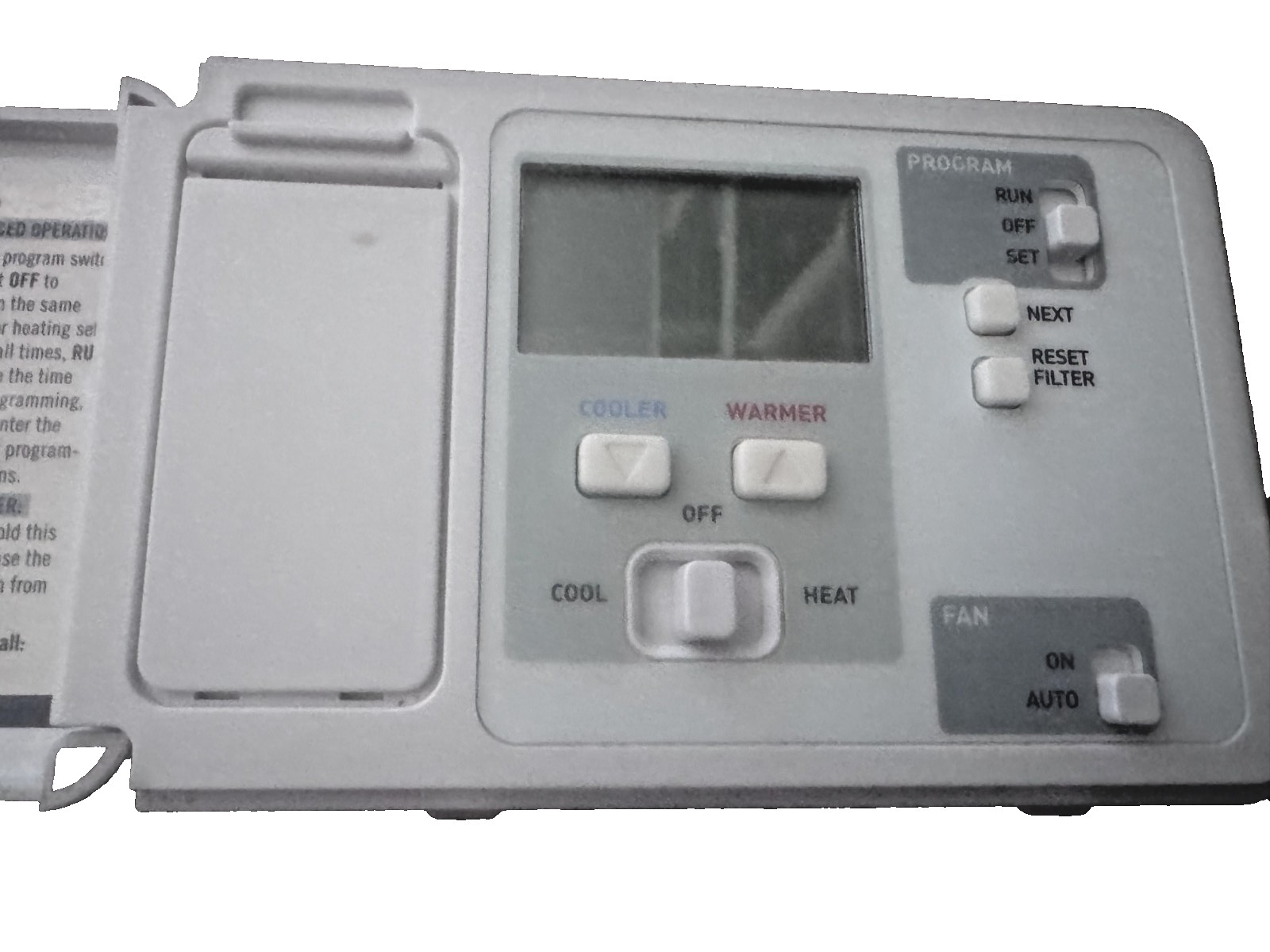 Source 1 Programmable Thermostat Model # S1 THEC11P5S - Used and Working