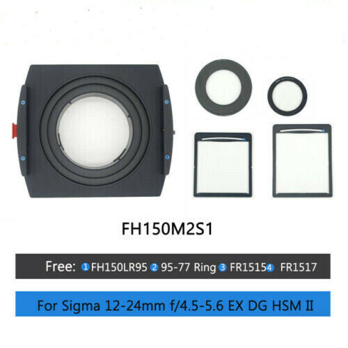 Benro FH150M2S1 150mm Filter Holder for Sigma 12-24mm f/4.5-5.6 EX DG HSM II