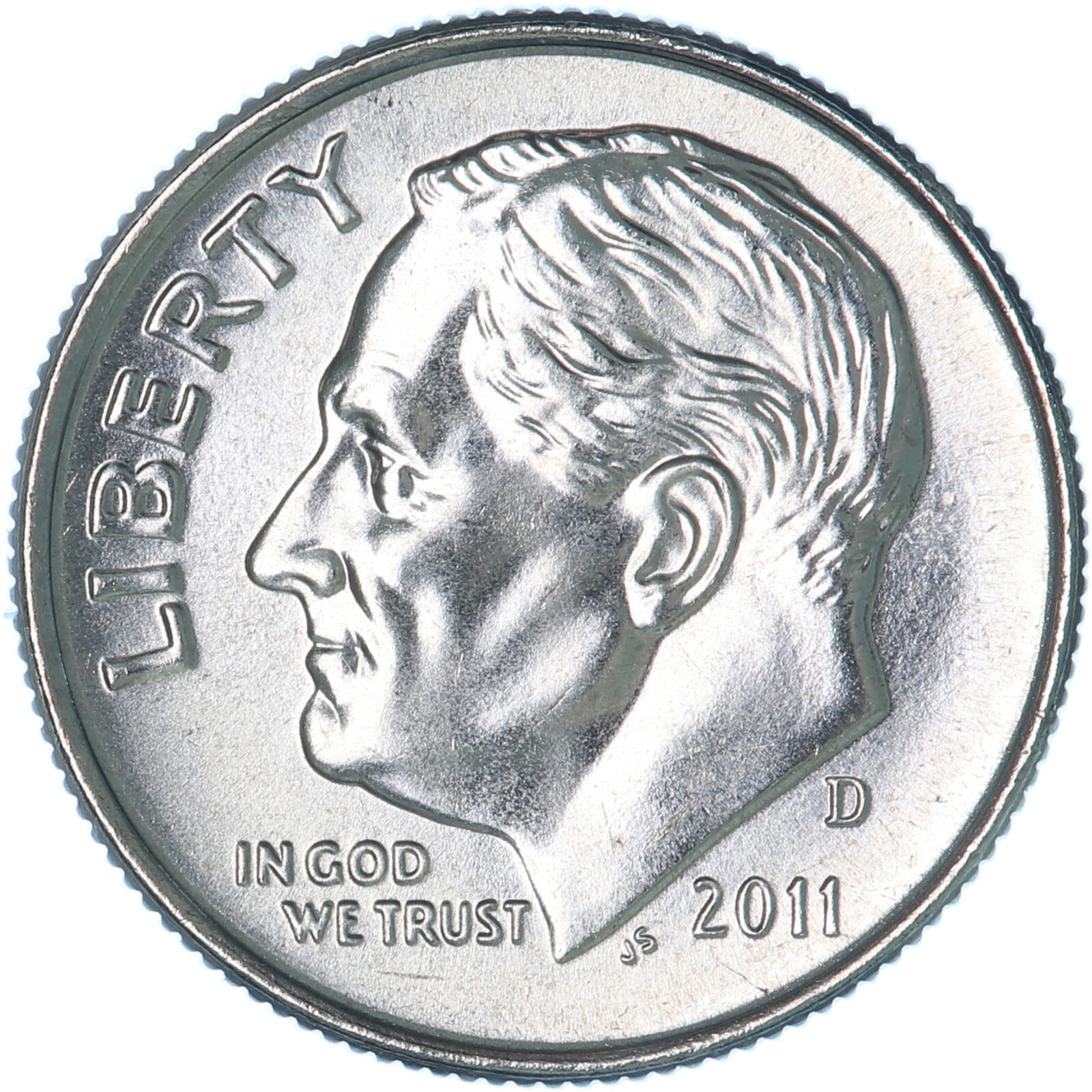 2011 D Roosevelt Dime Gem BU US Coin