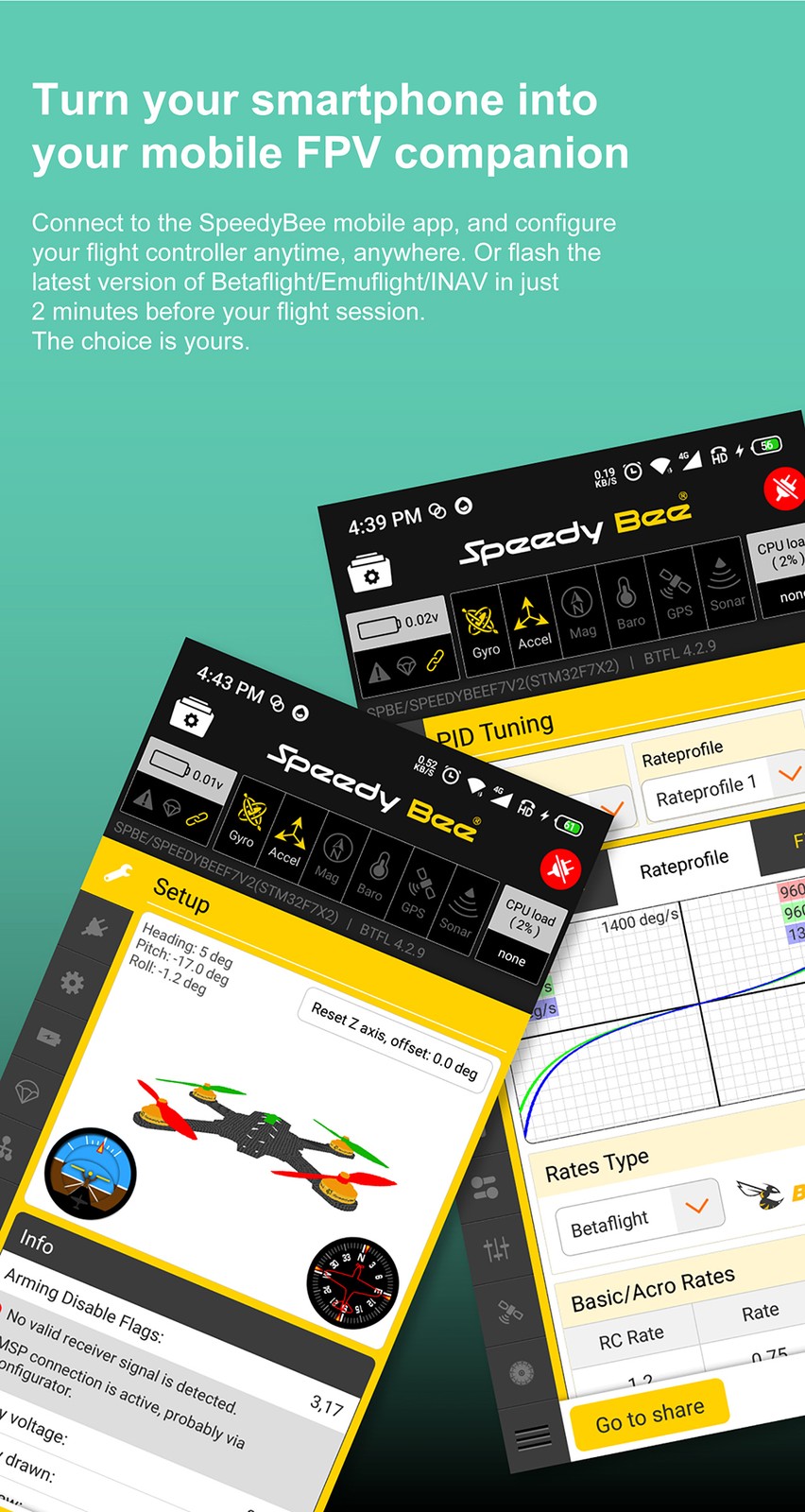 Speedybee Adapter3 WIIFI Wireless Analyzer APP Flight Control for RC FPV Drone
