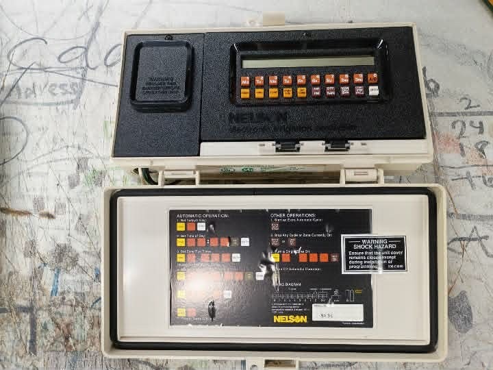 Nelson Electronic Irrigation Control 8434 With Booklet