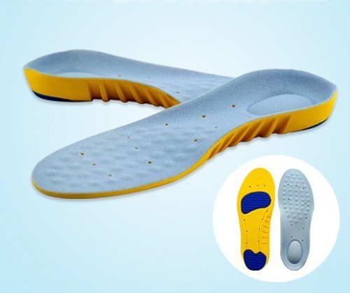Slow rebound PU Gel velvet Memory Foam Insoles Pain Relief Slow rebound Generic
