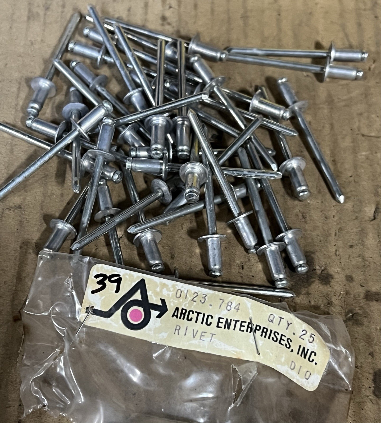 0123-784 Arctic Cat Rivet PACK OF 5 New Oem
