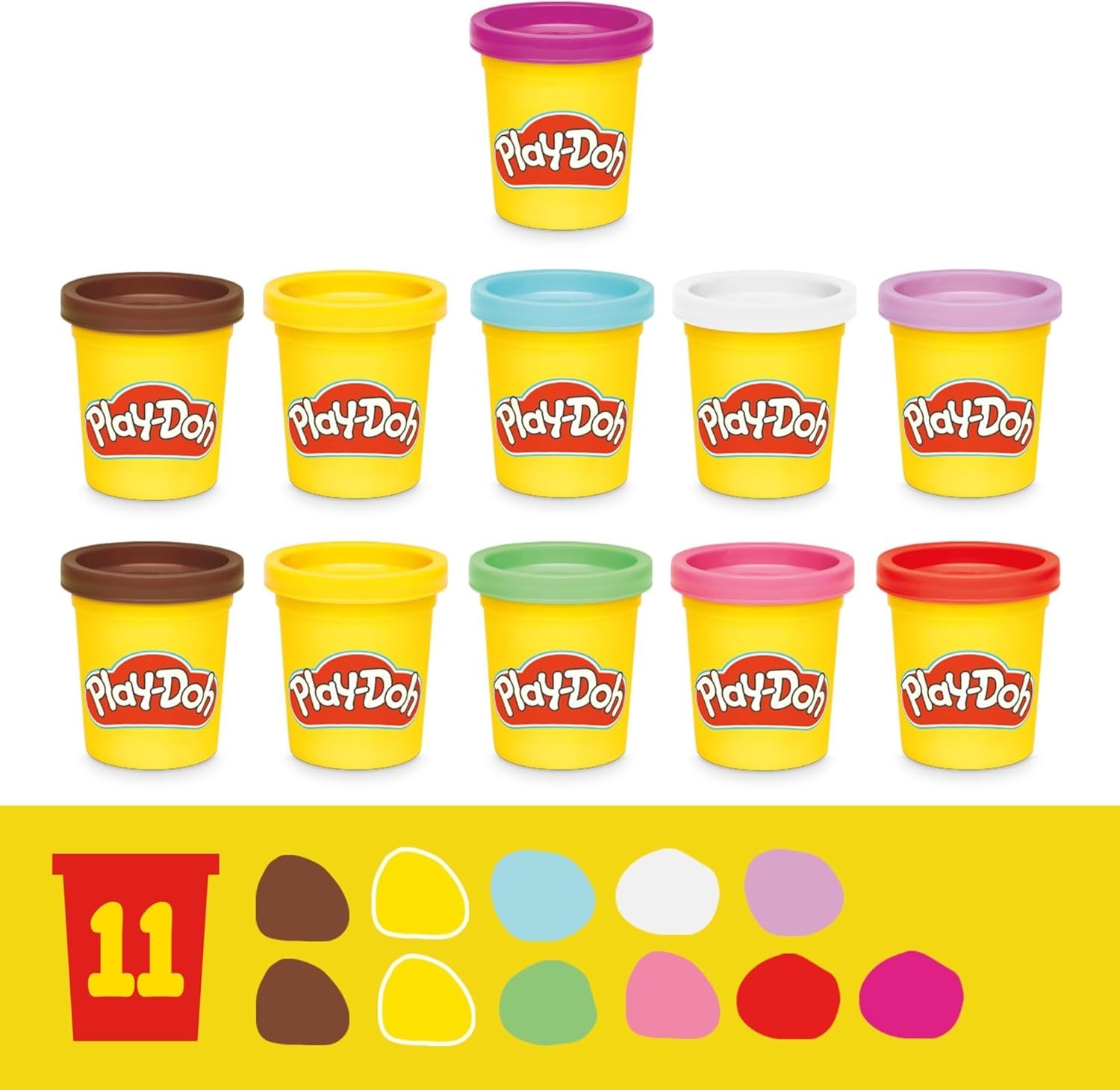 Super Slice Cake Playset with 11 Modeling Compound Cans