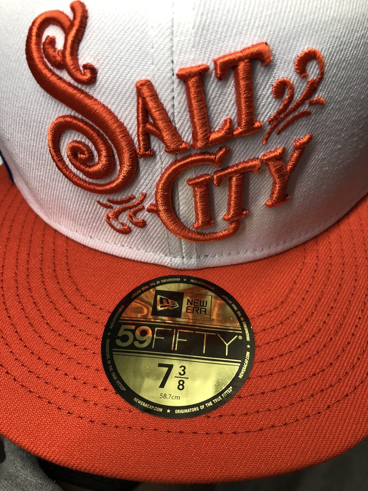 Syracuse Mets New Era Salt City Mets On-field Trucker Hat Cap 7-3/8 New