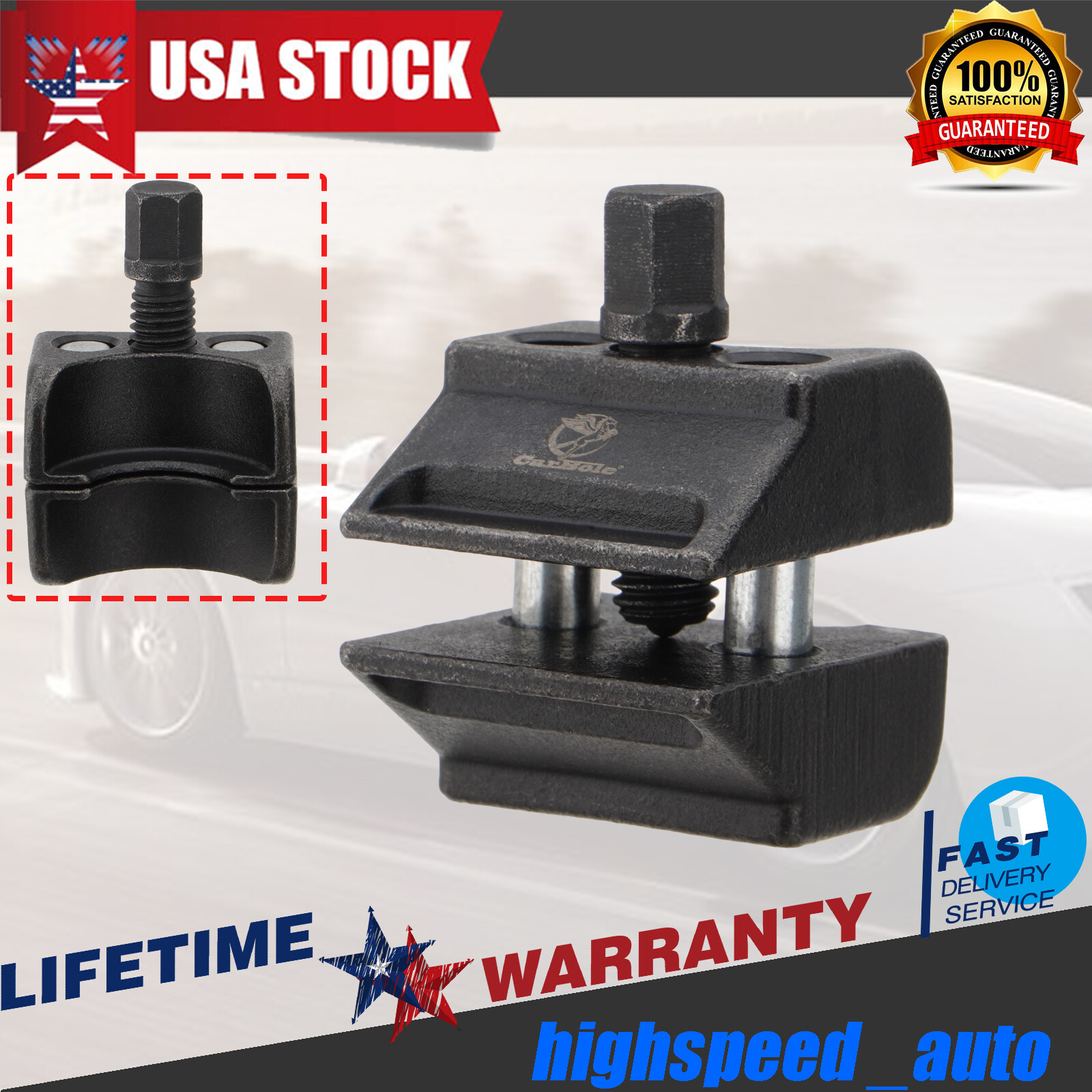 Universal Suspension Strut Split Hub Steering Knuckle Spreader Spreading Tool