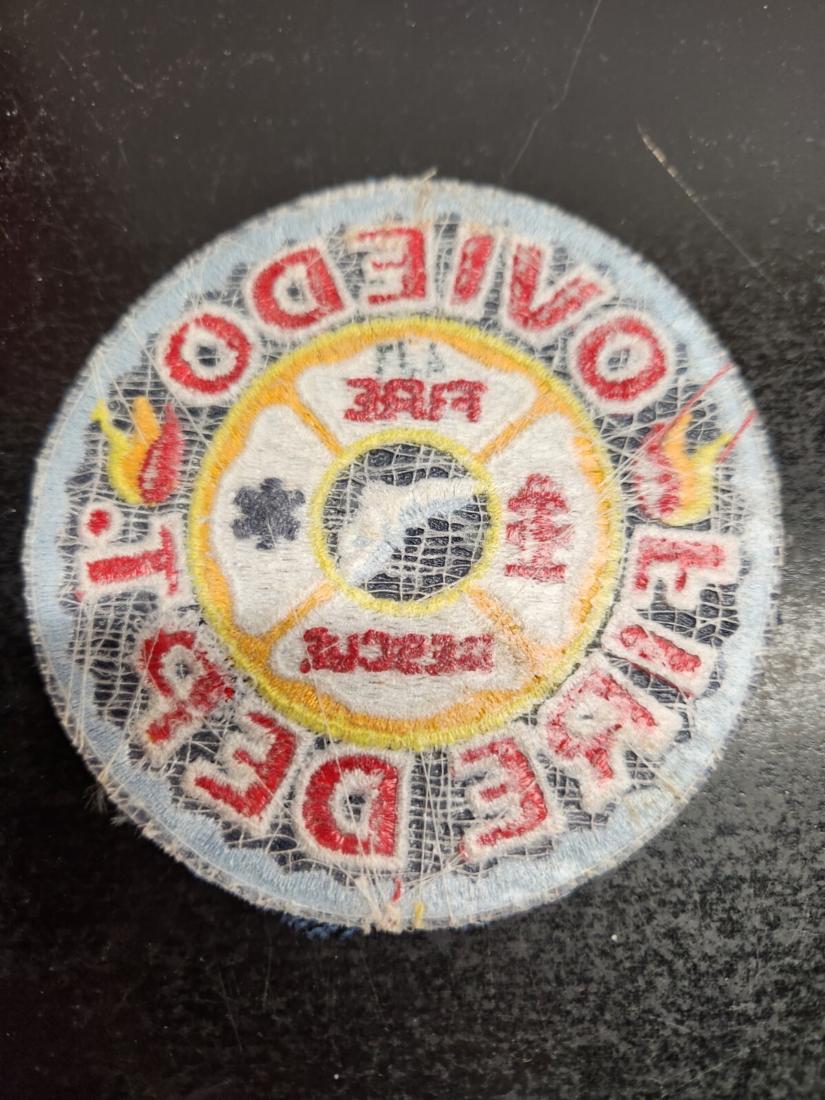 Vintage Oviedo Florida Fire Department Patch