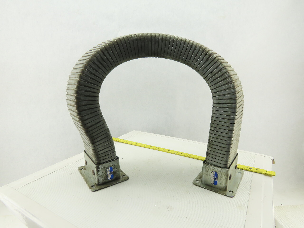4" x 2-3/4" Flexible Galvanized Enclosed Cable Wire Protector 50" OAL