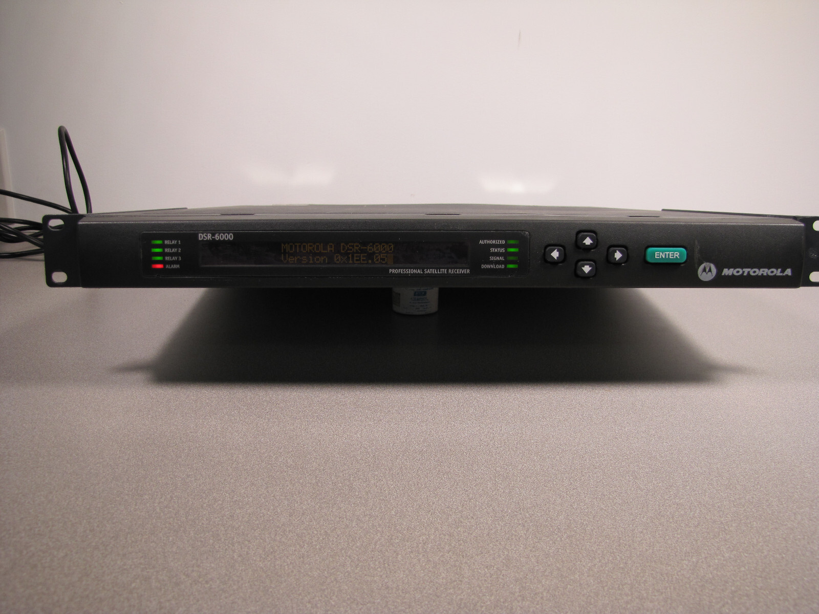 Motorola DSR-6000 Integrated Receiver Decoder IRD Satellite Receiver