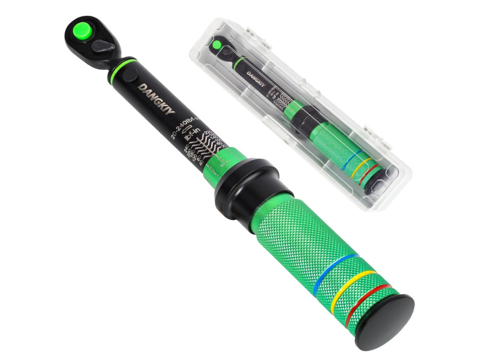 Llave dinamométrica 1/4″ resistente y precisa, 20-240 in-lb para bicicleta. Nuev