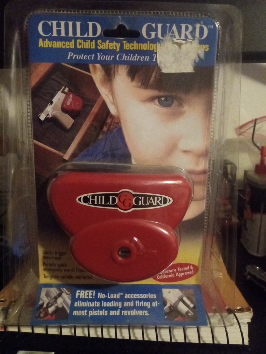 Child Guard Advanced Child Safety Technology For Firearms CS-100  Factory Sealed