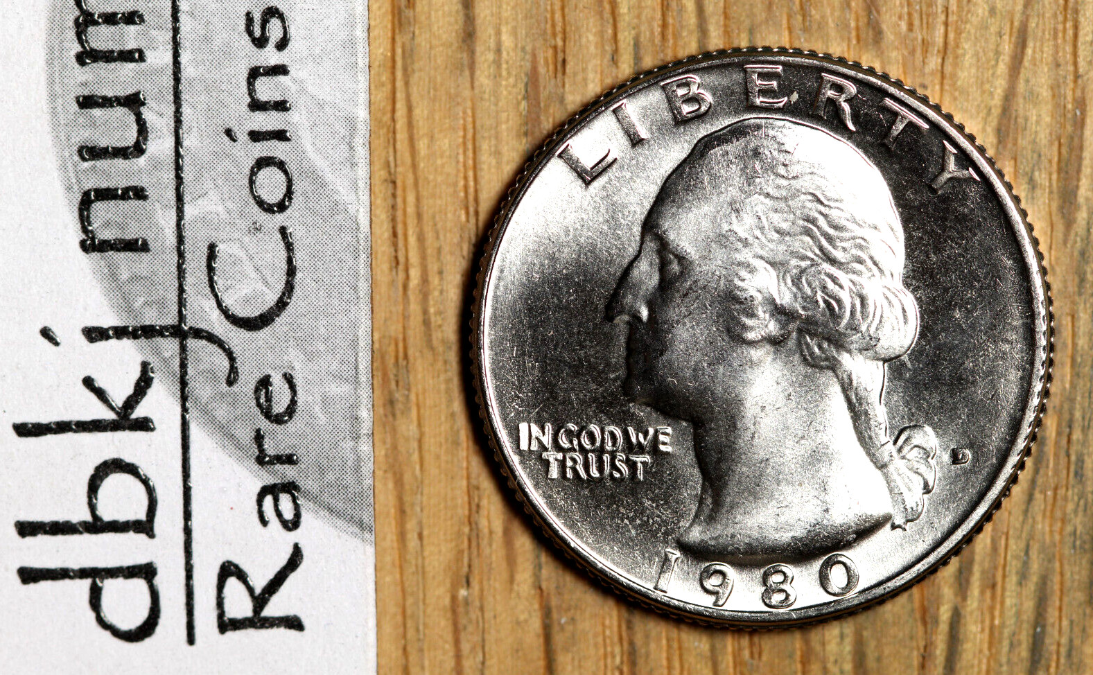 1980 D Washington Quarter Clad 25¢ - BU - Choice to Gem Uncirculated