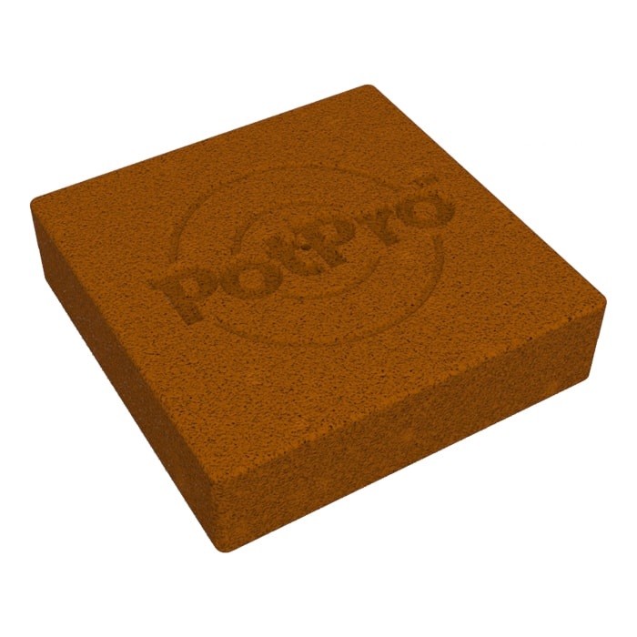 FloraFlex PotPro Cube 8'' Pot Case of 36 Char Coir SAVE $$ W/ BAY HYDRO $$
