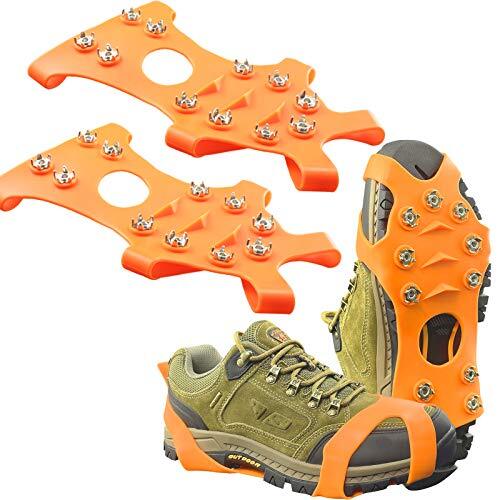 ZuxnZux Non-Slip Step & Ice Cleats - Anti-Slip Silicone Overshoes - New & Boxed