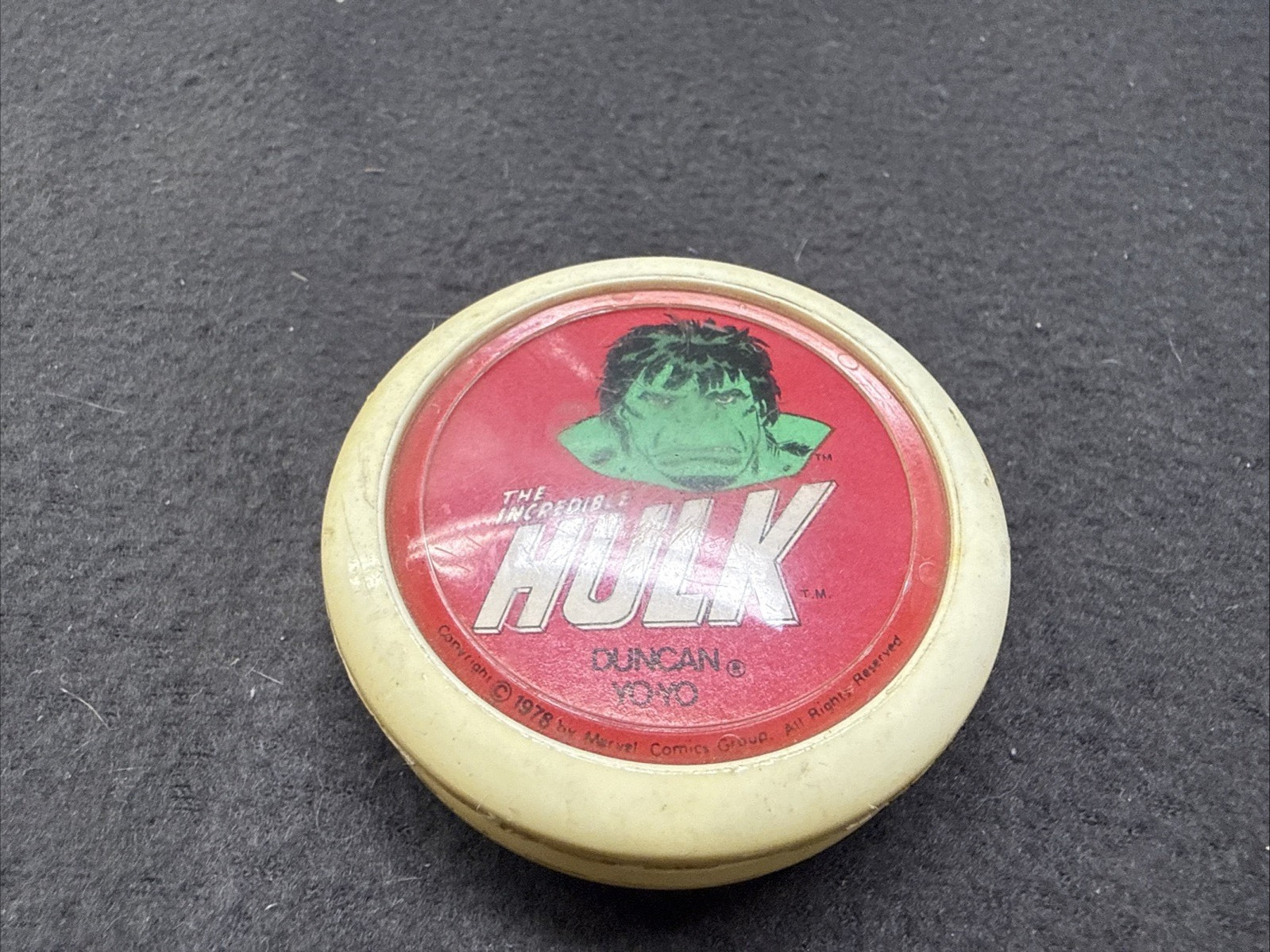 Vintage Duncan YO YO The Incredible Hulk 1978 Original Marvel Comics DUNCAN