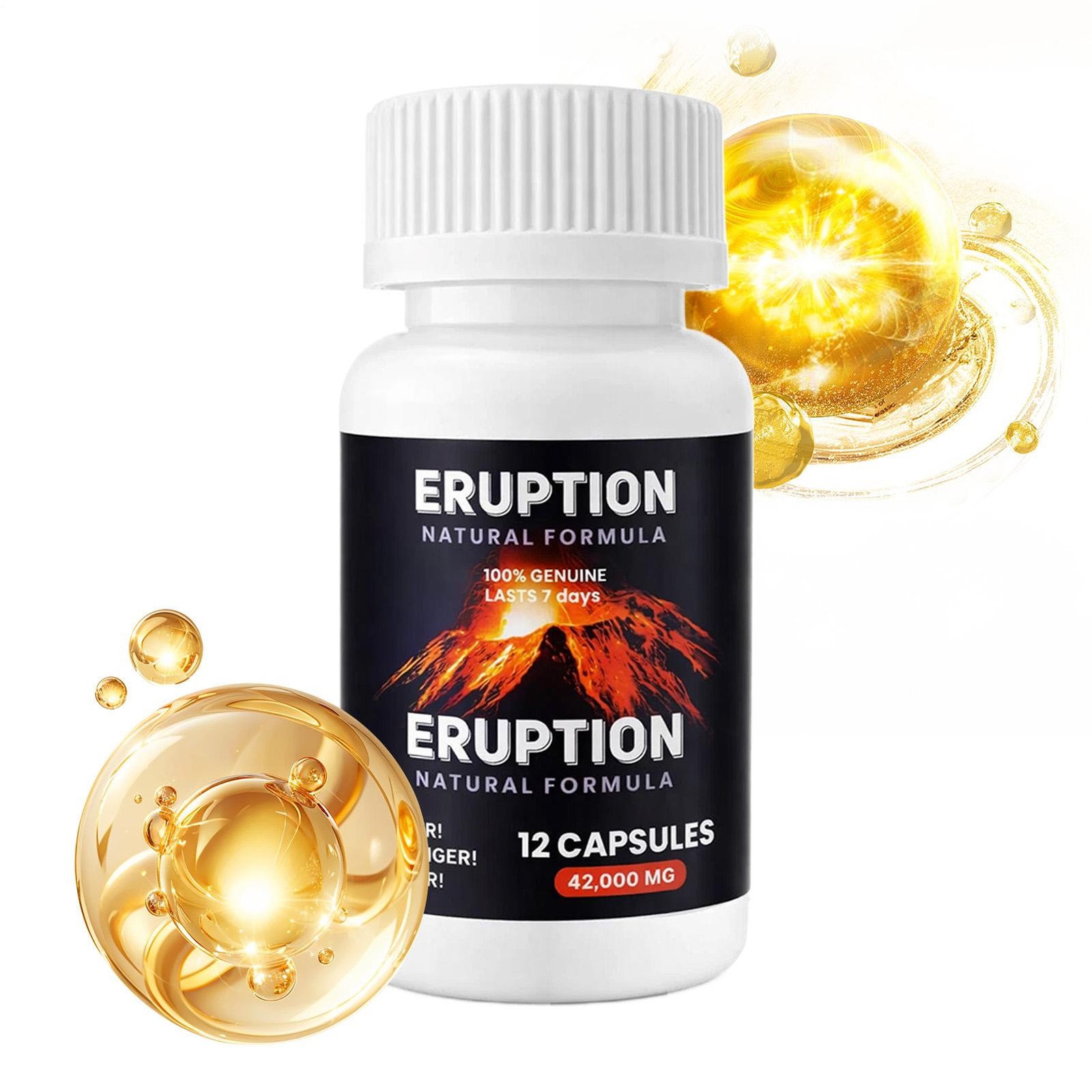 ERUPTION - Male Performance Support – Boost Stamina, Size, Stamina & Vitality