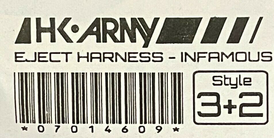 NEW HK Army Eject 3+2 Paintball Harness - Infamous