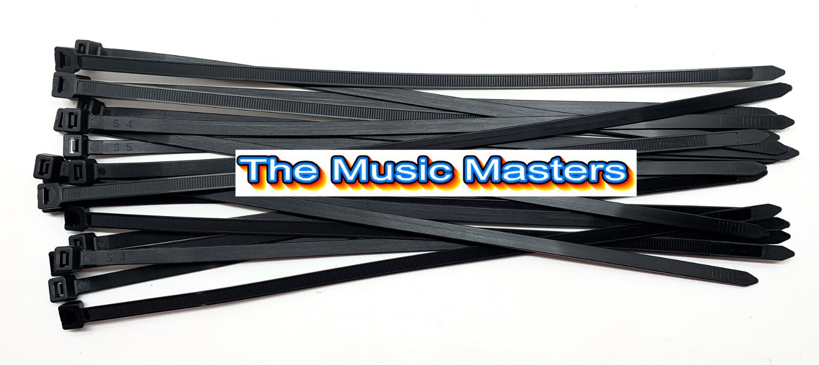 40 Pack Black 14 inch Heavy-Duty Wire Cable Ties Nylon Zip Tie Down Wraps Straps