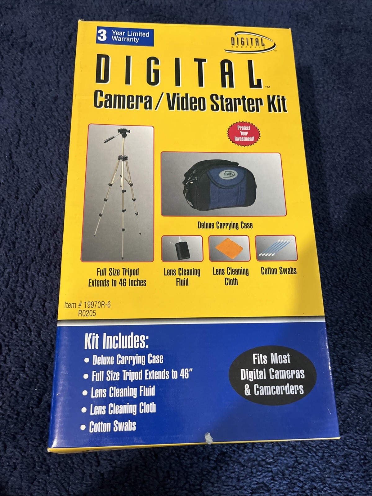 Digital Concepts Camera/Video Starter Kit TRIPOD ONLY Excellent Condition