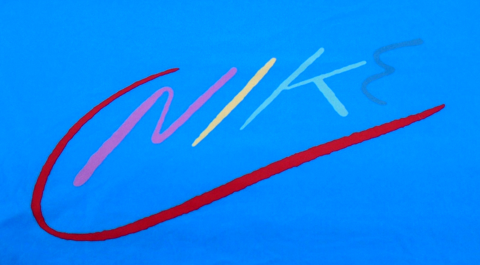 Nike Neck Wrap Adult Classic Dri-Fit Running Spell Out Logo Photo Blue/Red