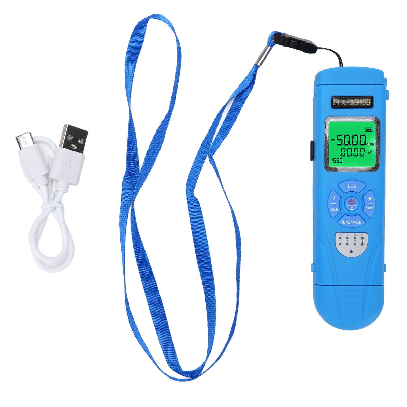 L-C5 Optical Fiber Cable Power Meter Tester -50 To +26dBm Optical Power Meter