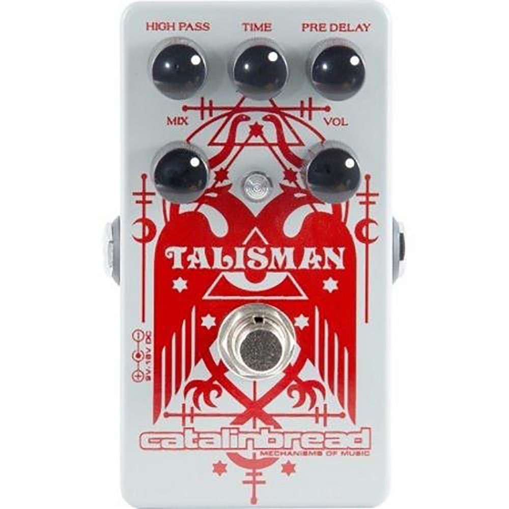 Catalinbread Talisman Plate Reverb Guitar Bass Keyboard Vocal Studio FX Pedal