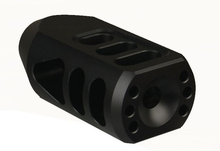 9 mm 5/8x24 5/8-24 TPI Low Concussion Tanker Muzzle Brake Compensator For 9mm