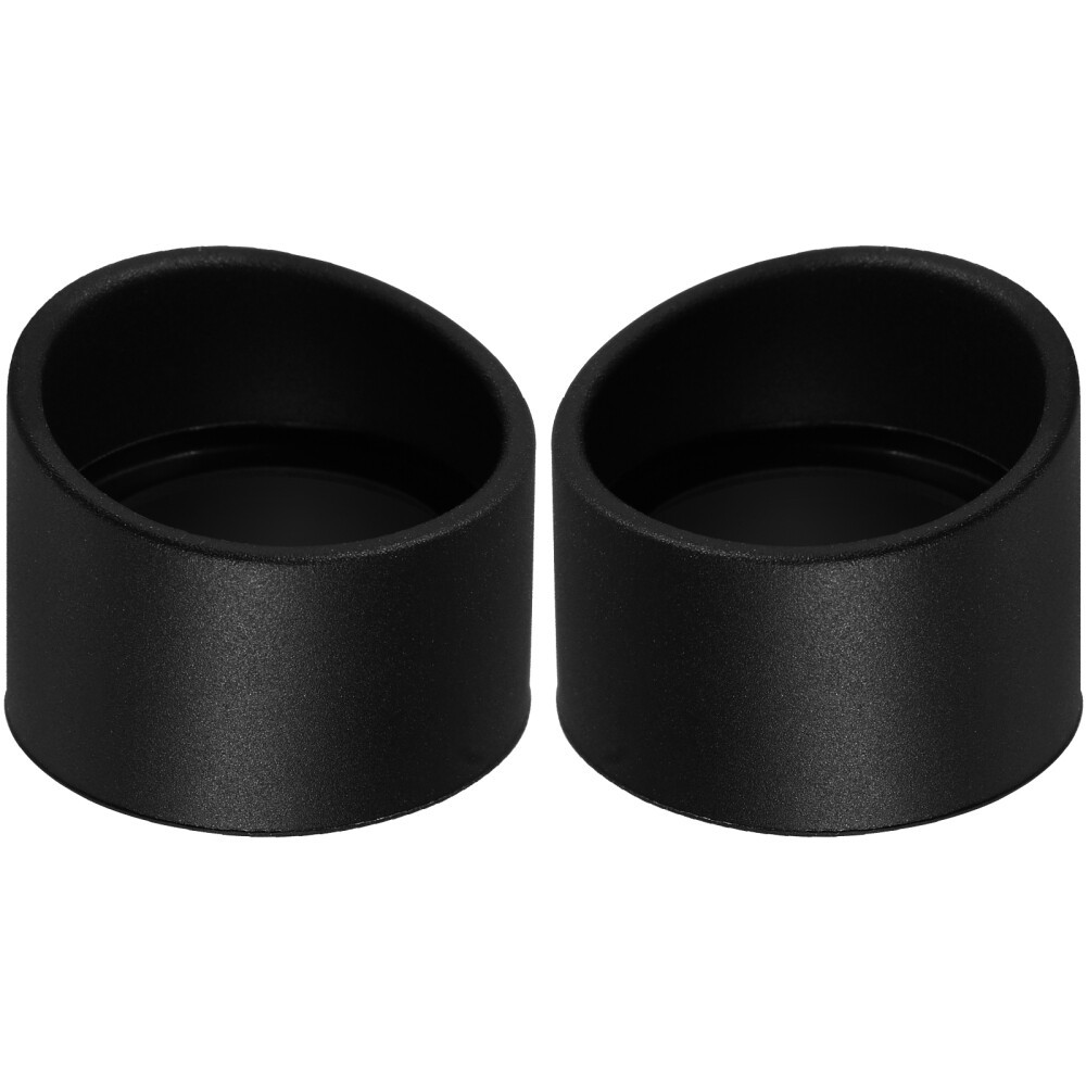 2 Pcs Eye Guards Cups Cover Microscope Rubber Eyepiece