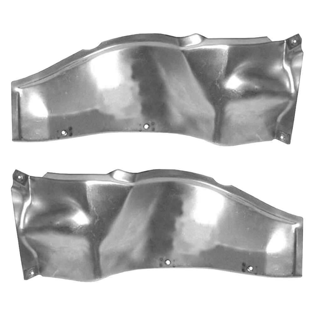 Splash Shield Under Radiator for 55-57 Chevy Bel Air PAIR