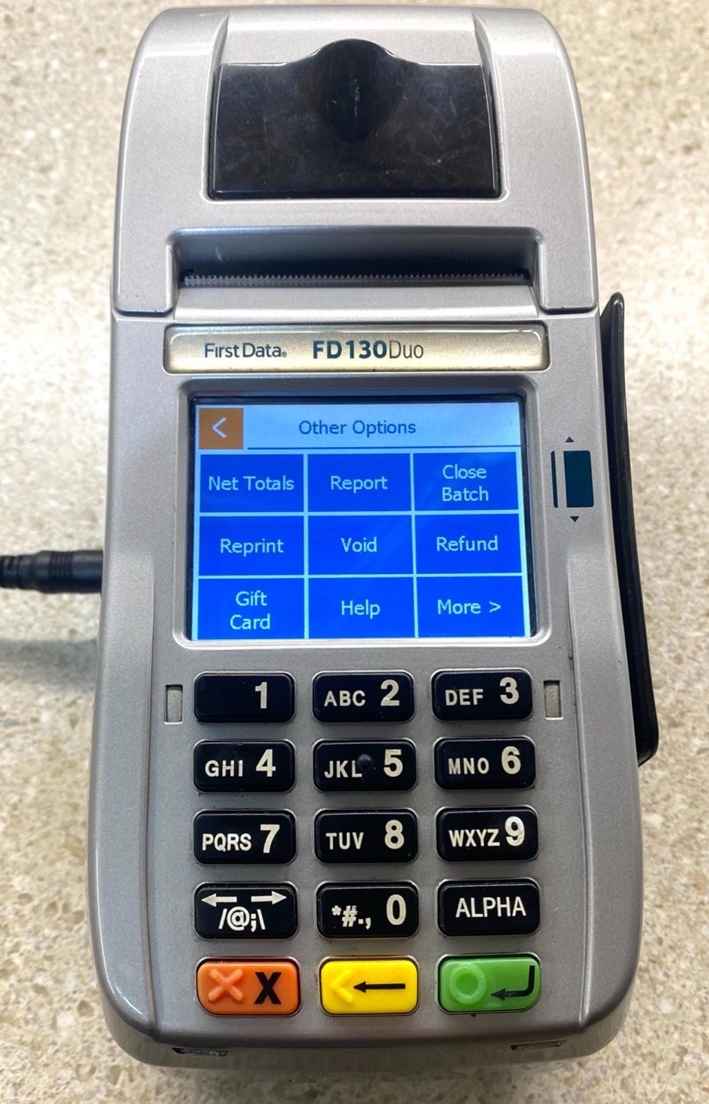 Working First Data FD35 PIN pad - EMV Ready / ApplePay NFC for FD130 FD130 DUO