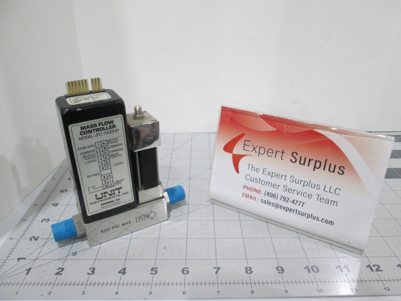 Unit, UFC-1000HP, Mass Flow Controller, O2, 500 SCCM, Used