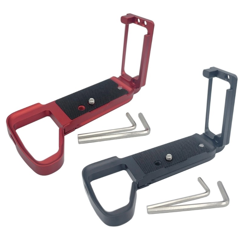 Adjustable Quick Release L Plate/Bracket Hand Grip hot shoe for A7R4 A7RIV