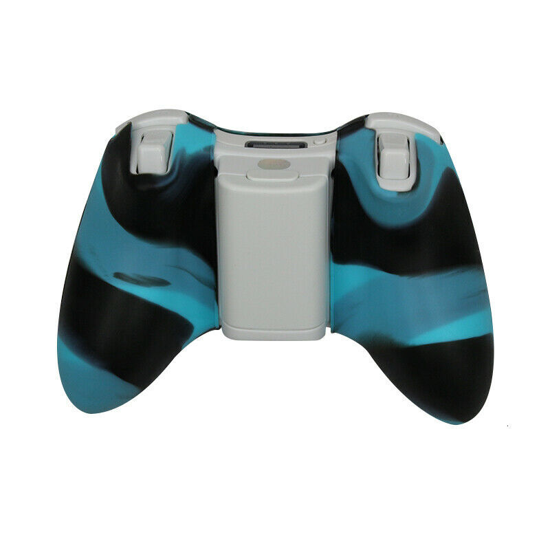 3 Pieces Xbox 360 Silicone Wireless Controller Skin Protective Rubber Case Cover
