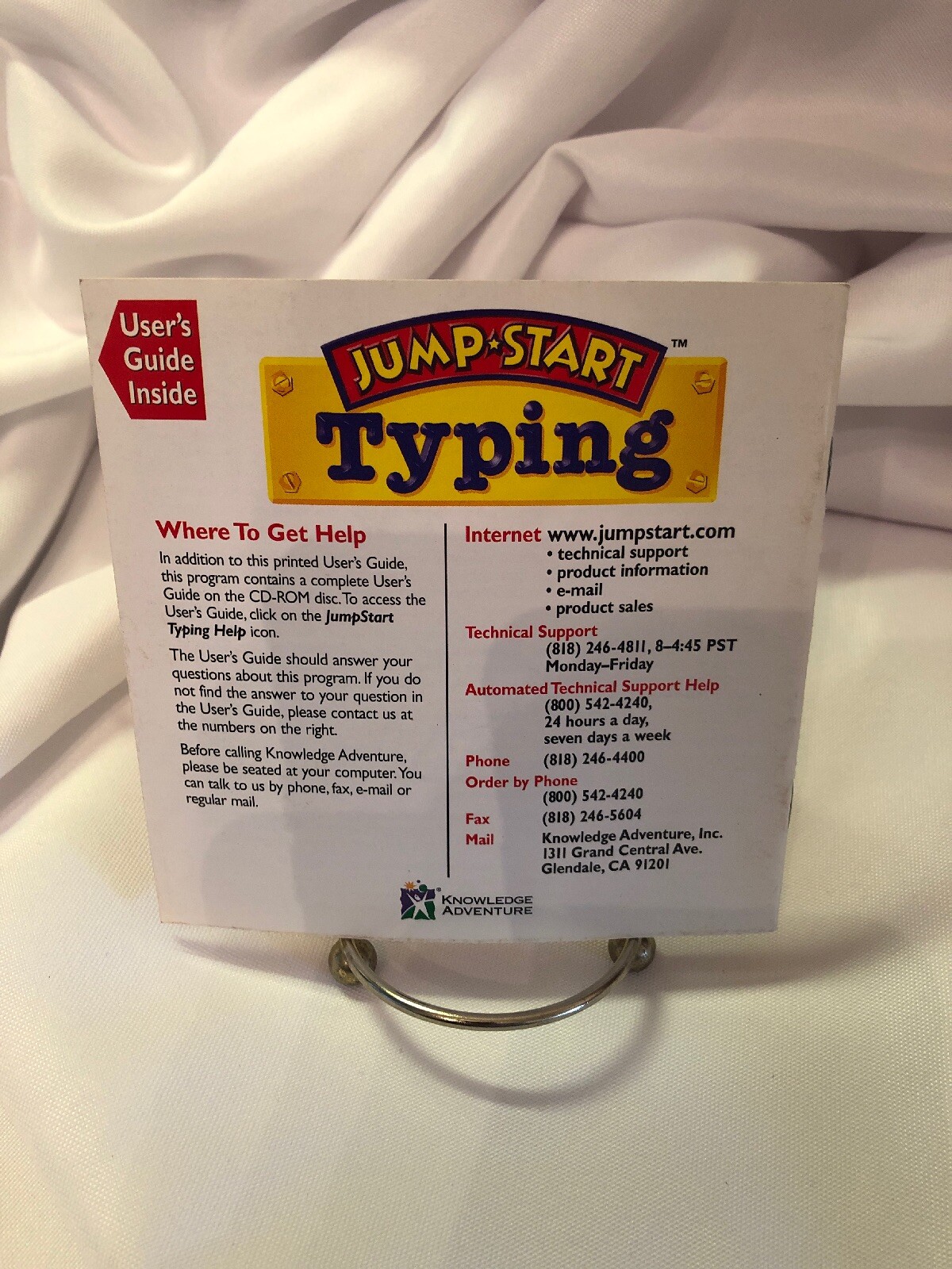 1997 Jump Start Typing *User Guide Only*