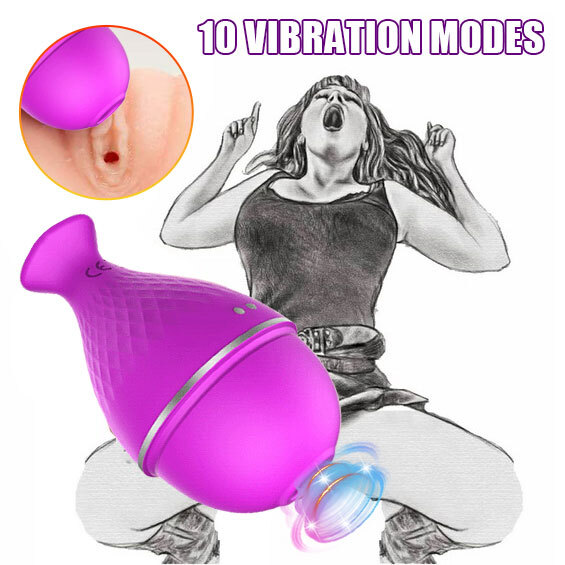 10-speed Vibrator G-spot Dildo Clit Nipple Sucker Sucking For Women Sex Toy Gift