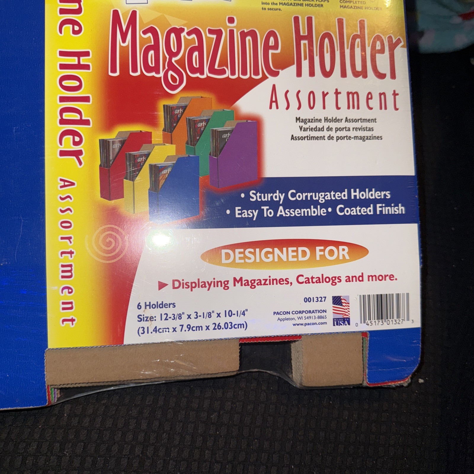 Classroom Keepers 6 Magazine Holders NEW
