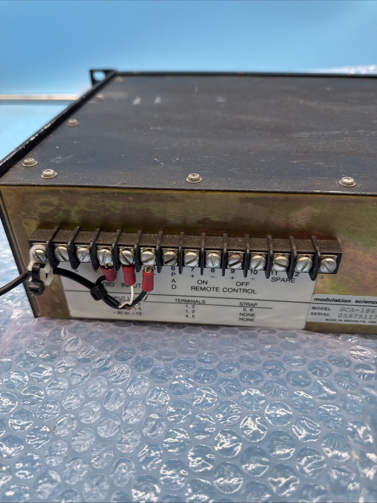 Modulation Sciences SCA-186 SIDEKICK Audio Subcarrier Generator