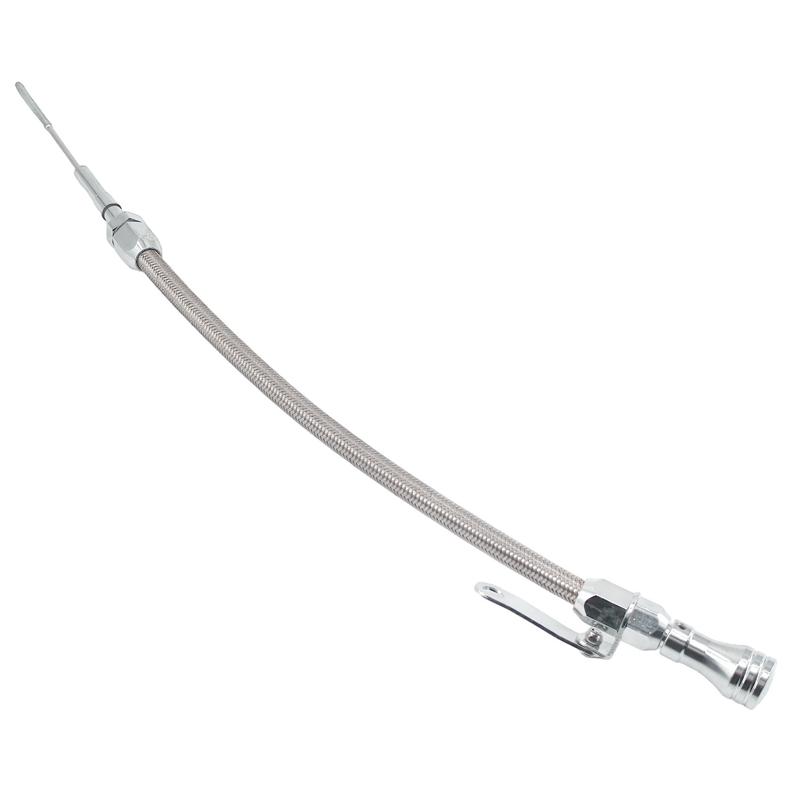 For LSX LS1 LS2 LS6 4.8 5.7 6.0L LS Flexible Stainless Oil Dipstick Replacement