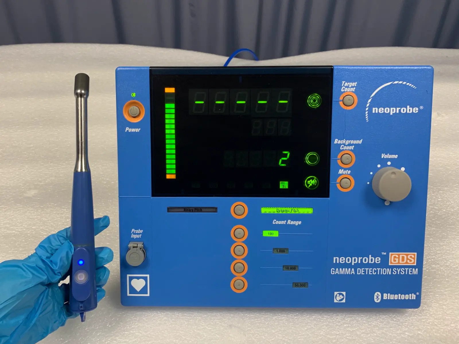 Neoprobe 2300 GDS Gamma Detection System Console w Bluetooth II Wireless Probe