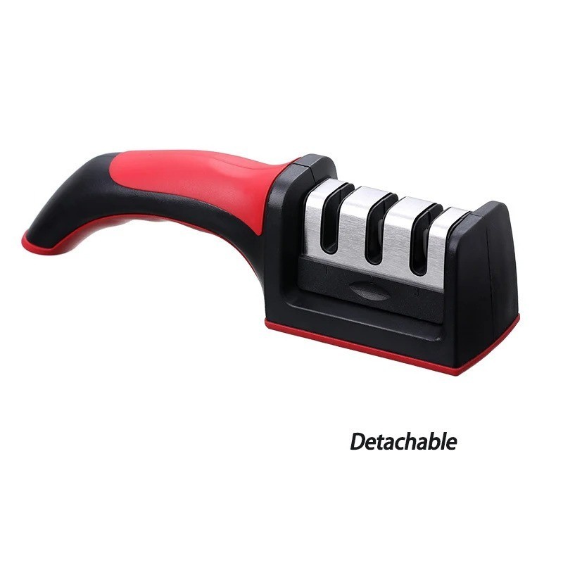 Knife Sharpener Professional Ceramic Tungsten Kitchen Sharpening System 4 Stage*