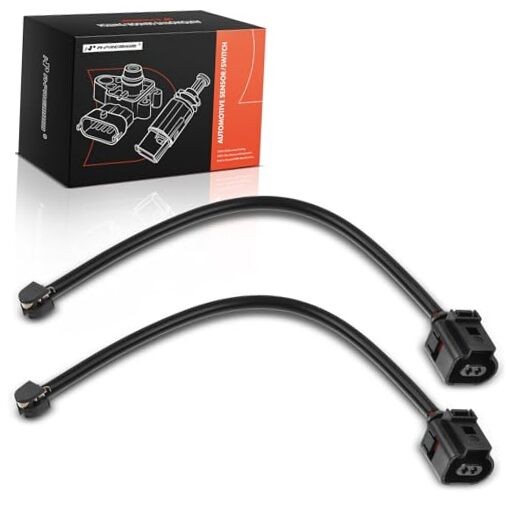 Front Disc Brake Pad Wear Sensors Compatible with Porsche 911 2012-2015,